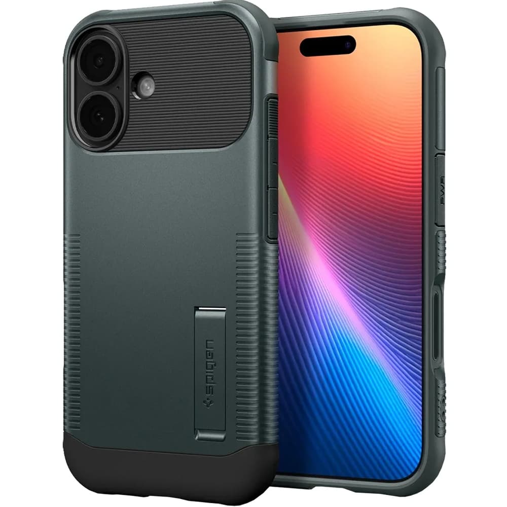 Apple Funda Spigen Iphone Slim Armor Mag Fit ACS09688 Abyss Verde