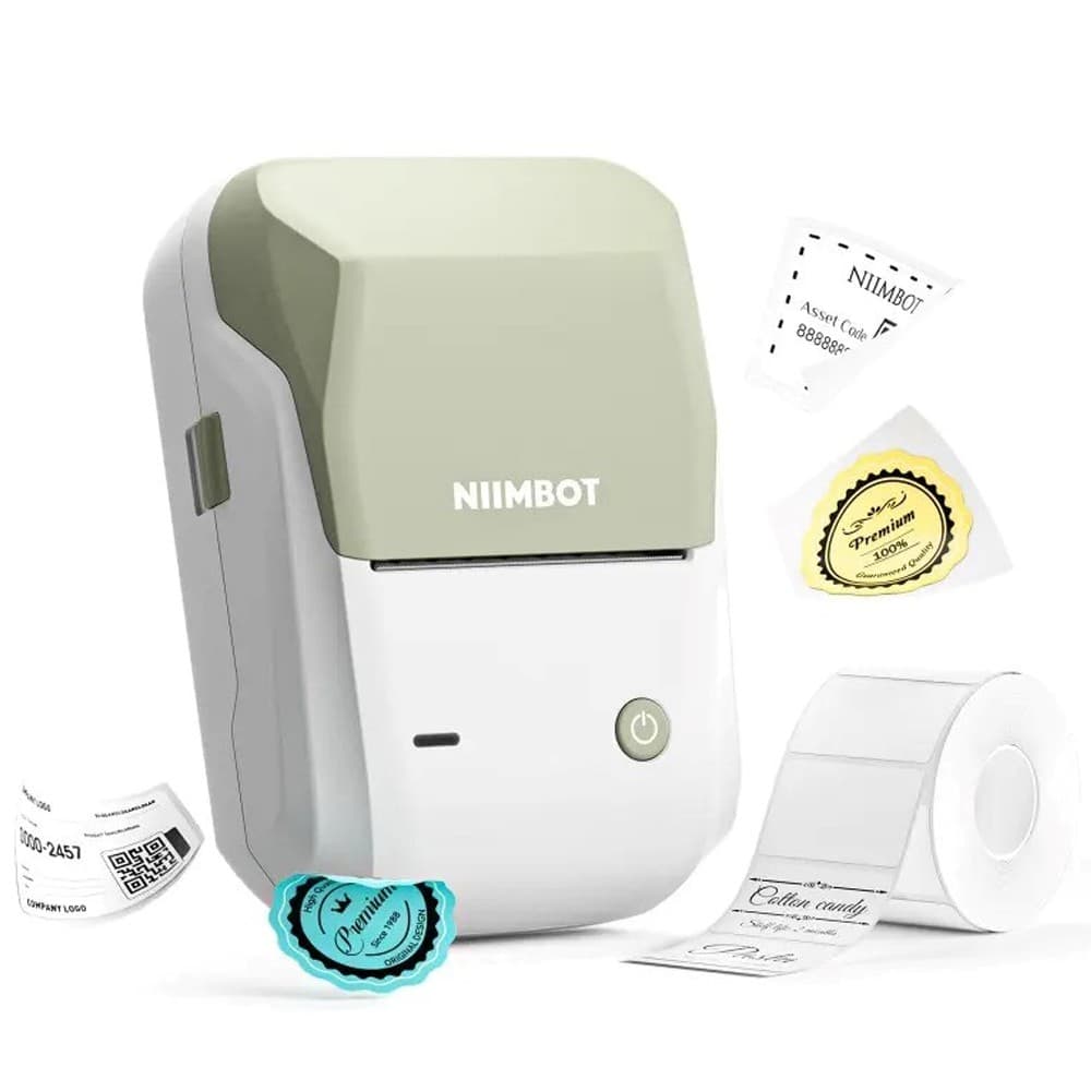 Niimbot Impresora Niimbot Termica Portatil B1 Etiqueta Verde
