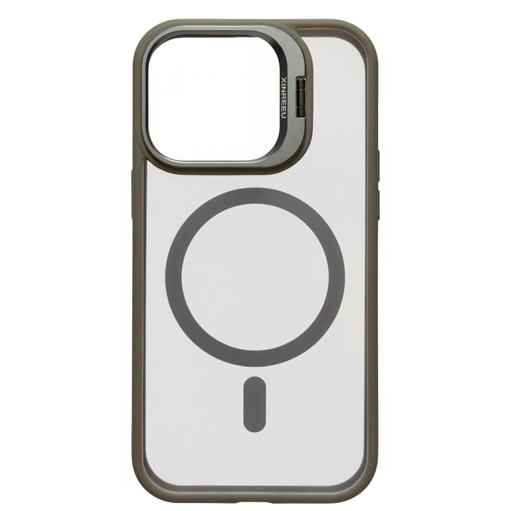 Apple Generico Funda Metal Stand Iphone Pro Sandy Cinza