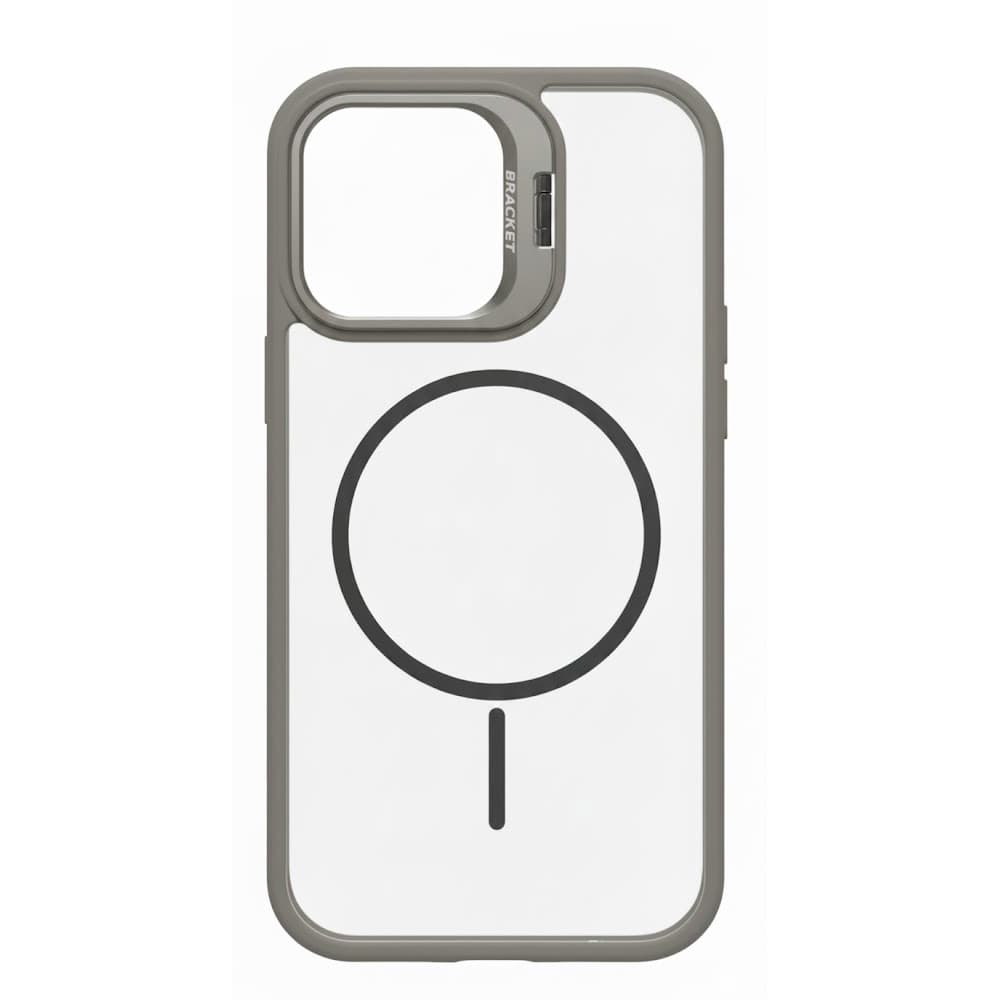 Apple Generico Funda Metal Stand Iphone Cinza