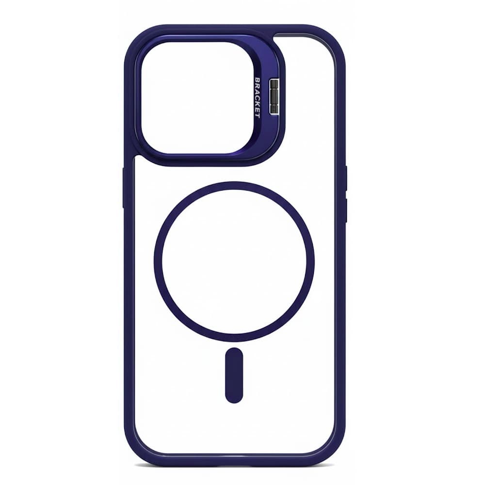Apple Generico Funda Metal Stand Iphone Pro Azul
