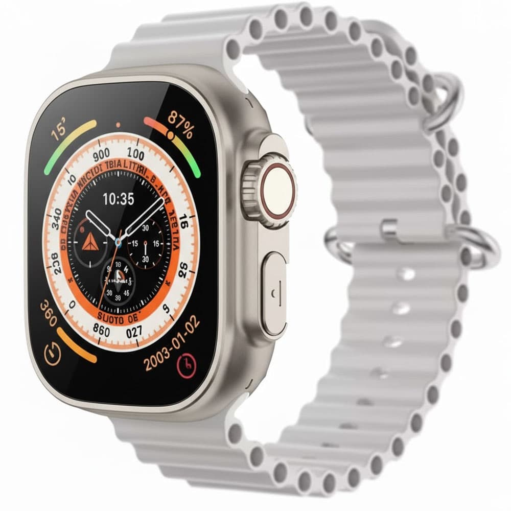 Abc Reloj Smart Abc Hw Ultra Call Prata