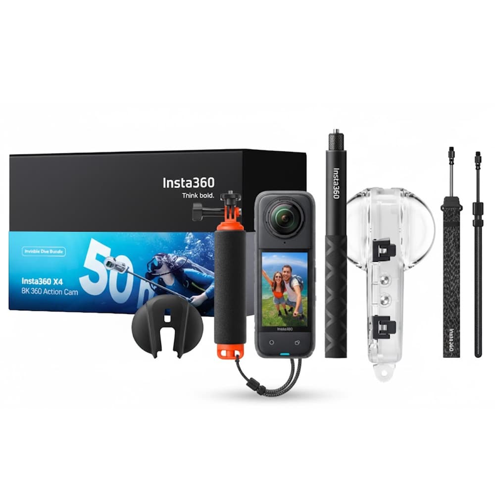 Camara INSTA360 X4 Action Cinsabma Invisible Dive Bundle X416