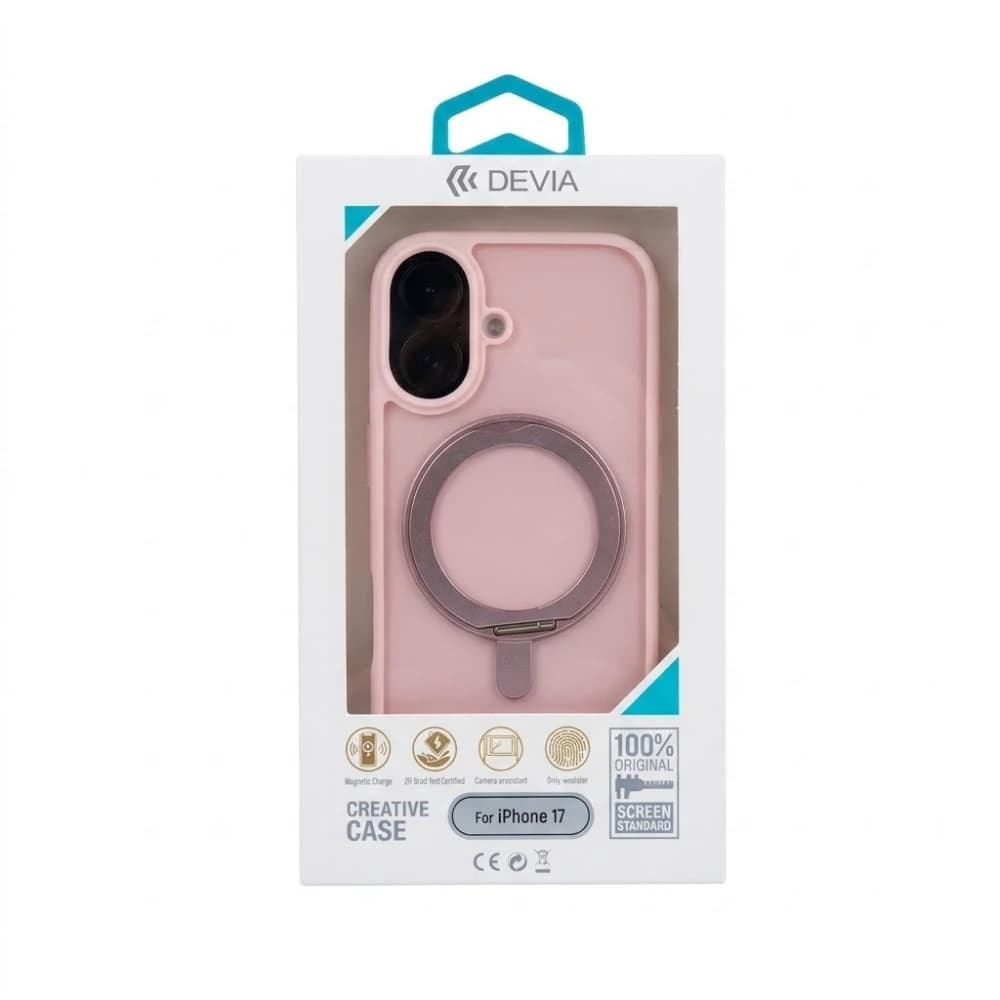 Apple Funda Devia Iphone Magnetic Shockproof Rosa