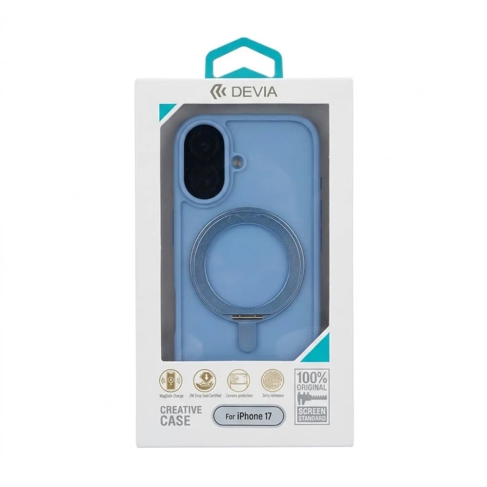 Apple Funda Devia Iphone Magnetic Shockproof Azul