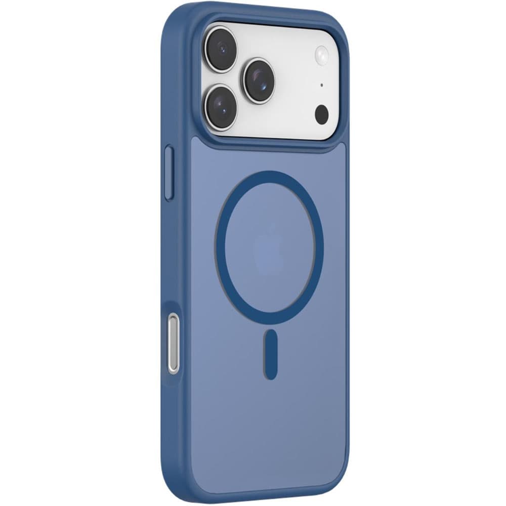 Apple Funda Devia Iphone Pro Max Pino Series Magnetic Dark Azul