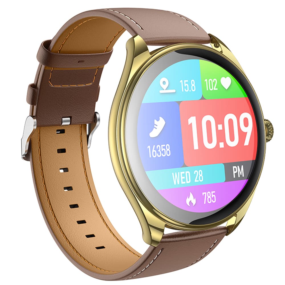 Hoco Reloj Hoco Watch Y22 Dourado