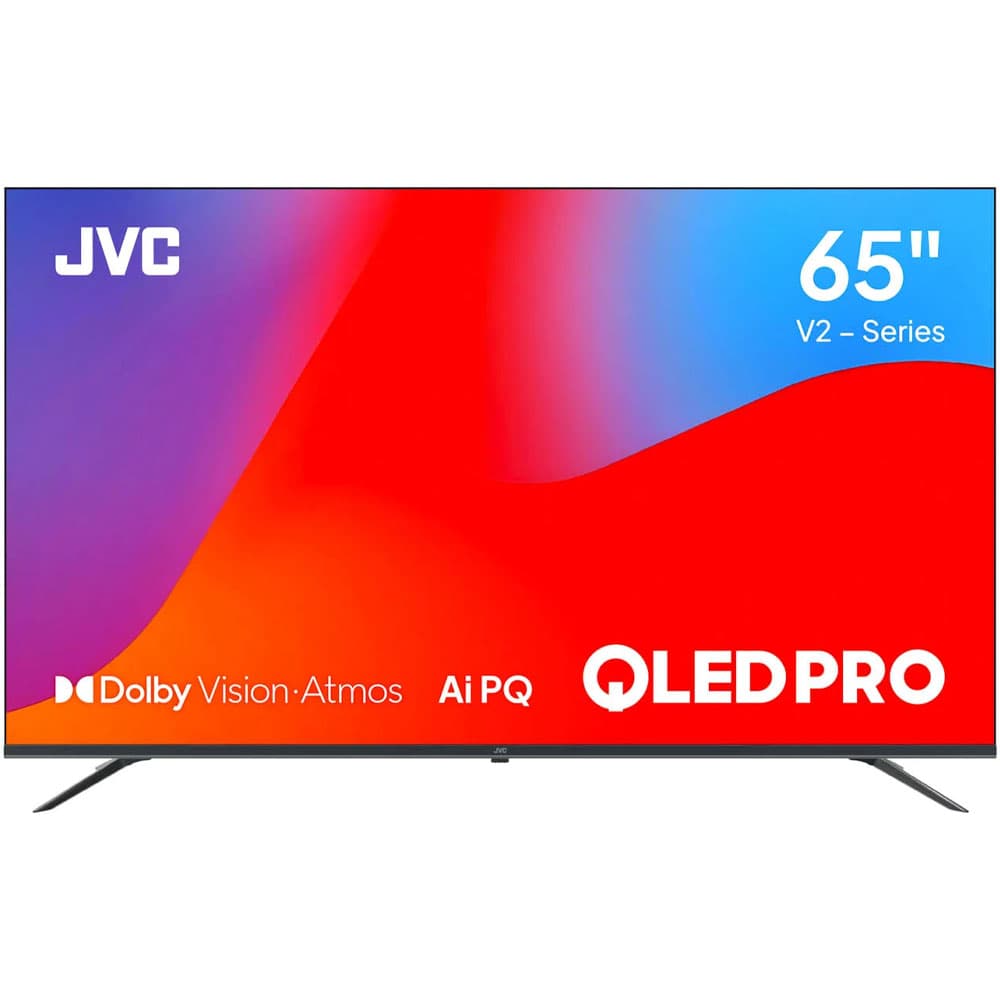 Jvc Tv Smart Qledpro Jvc Lt 65KM858 4K Slim Atmos