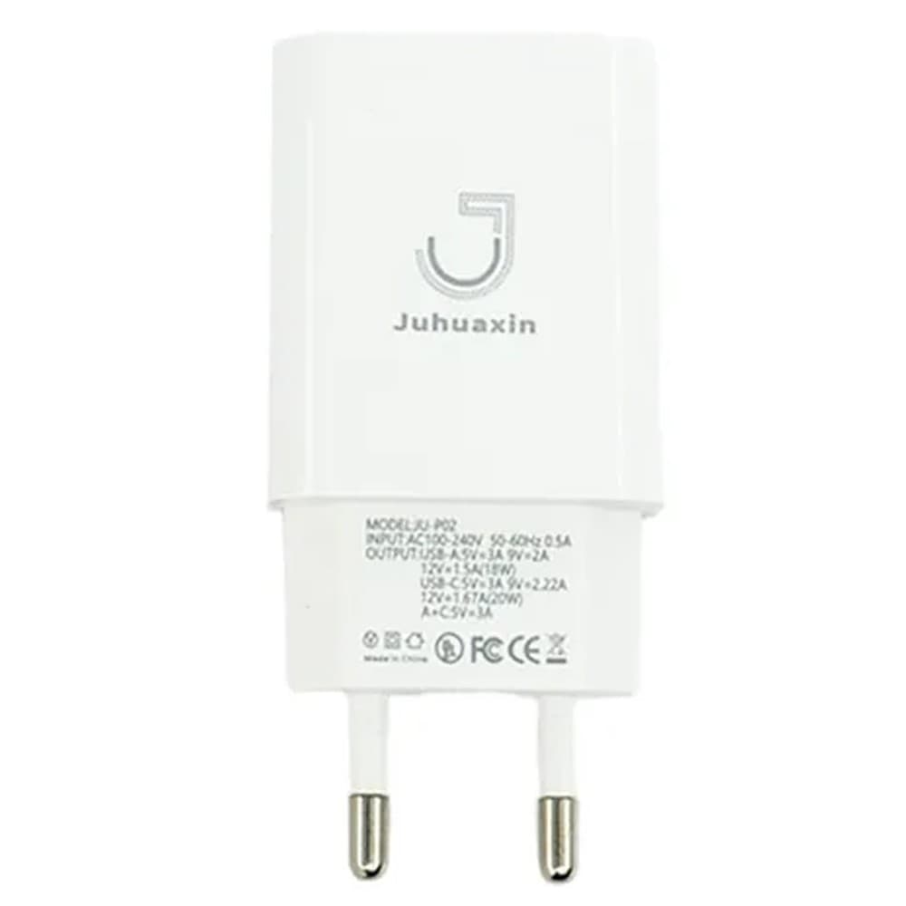 Juhuaxin Cargador Juhuaxin Ju P02 Tipo 20W Cable Usb Branco