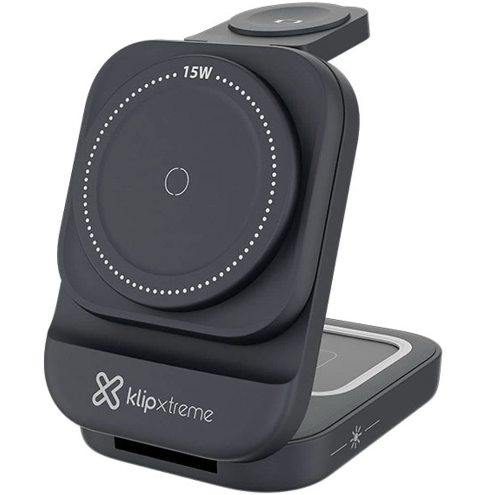 Klip Cargador Wireless Klip Kdc Powerdesk En Preto