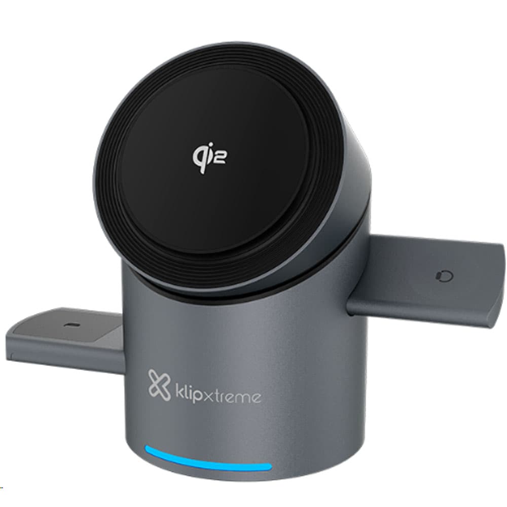 Klip Cargador Wireless Klip Kdc Powerdesk Spin En Preto