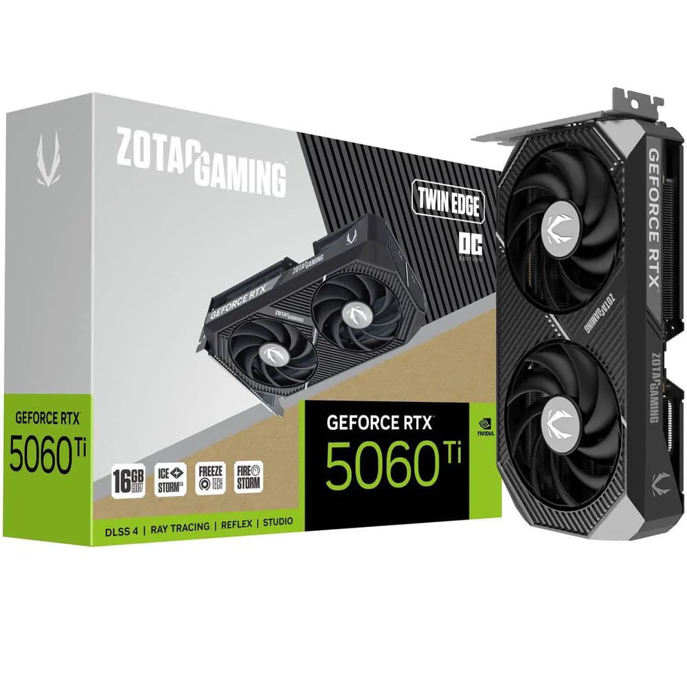 Zotac Placa Video Zotac Geforce RTX5060TI Twin Edge Oc GDDR7 16GB