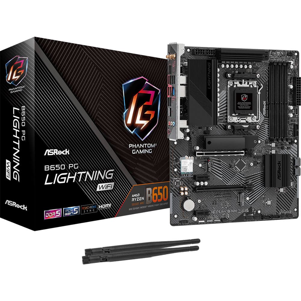 Asrock Placa Madre Asrock B650 Pg Lightning DDR5 Usb