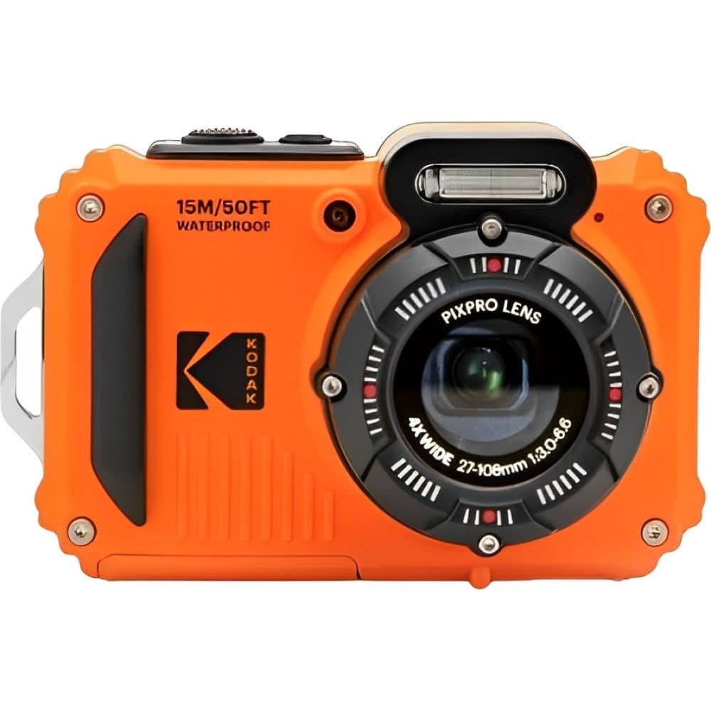 Camara Kodak Digital Pixpro WPZ2 RD6 Baterias Memoria Sd Orange