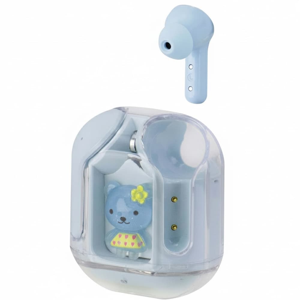 Satellite Auricular Sate Ae T23 Cute Cartoon Azul