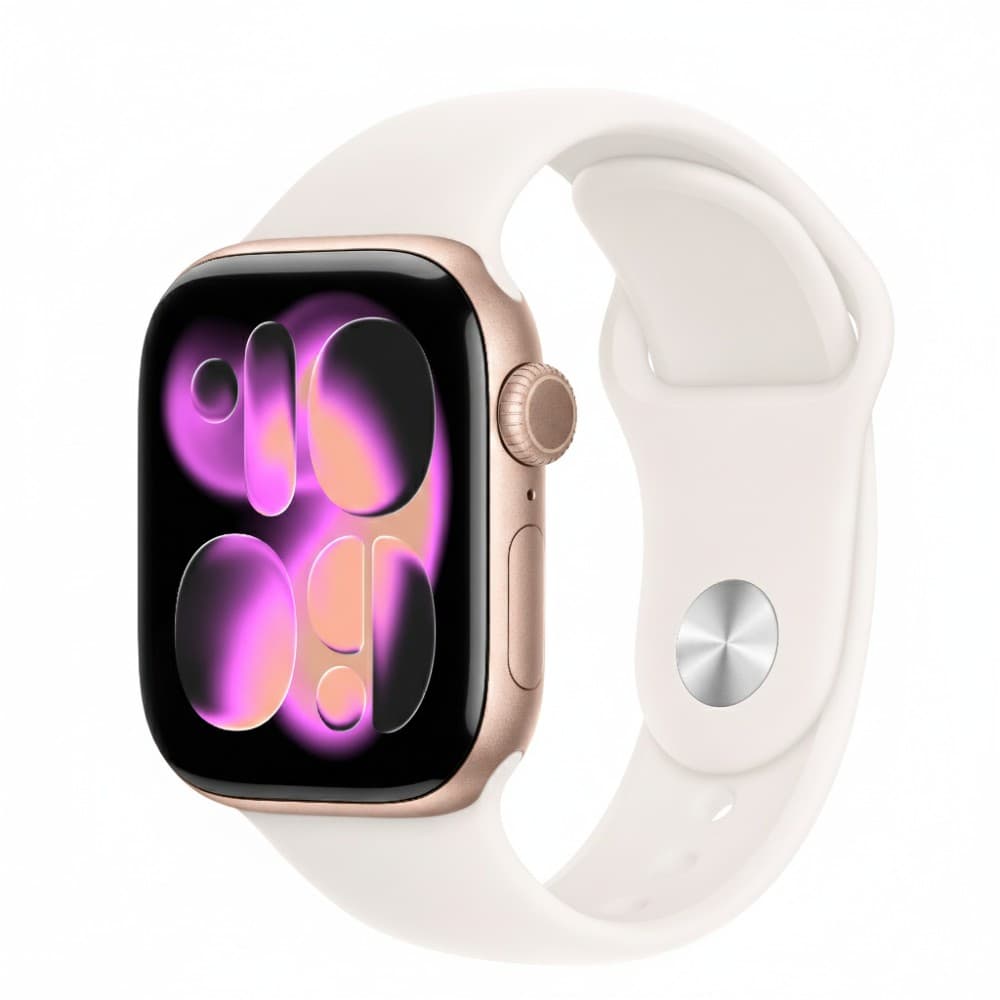 Apple Watch Serie MEU44LW Gps Rose Sport Band Dourado