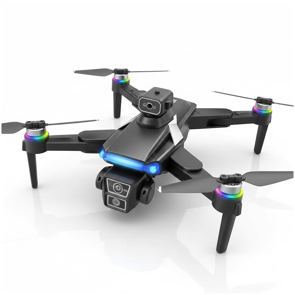 Hetzer-eirl Hetzer Eirl Drone Hetzer RG706 Max Control Gps 2000M 2BATERIA Preto