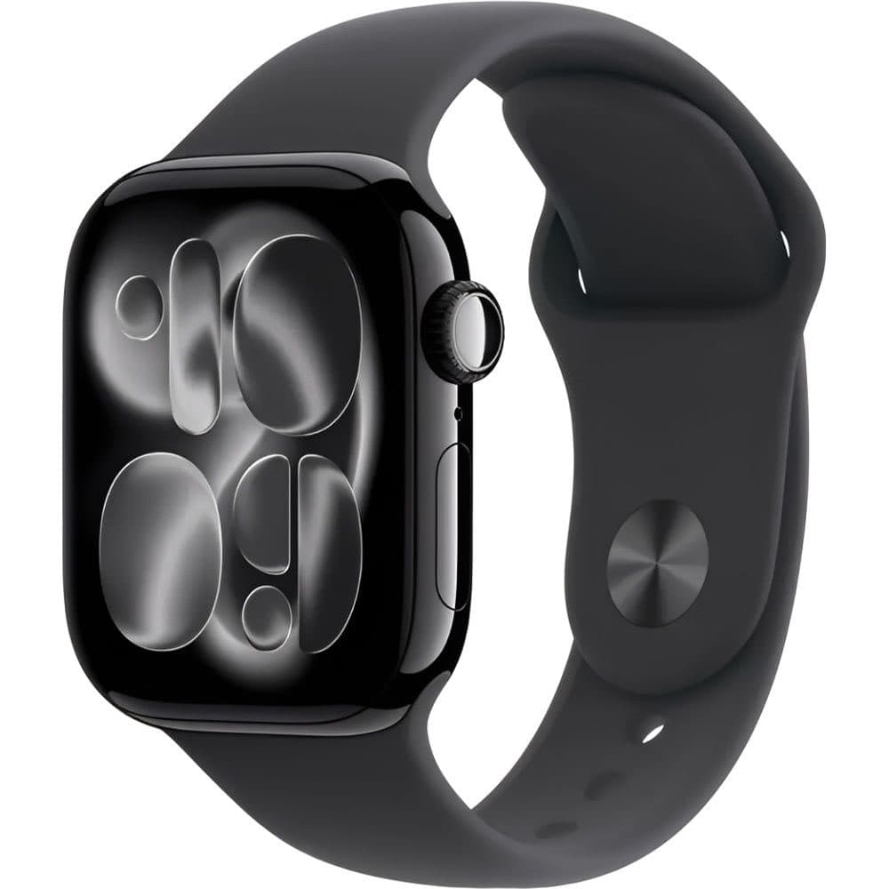 Apple Watch Serie MEQU4LW Gps Jet Sport Band Caja Fea Preto