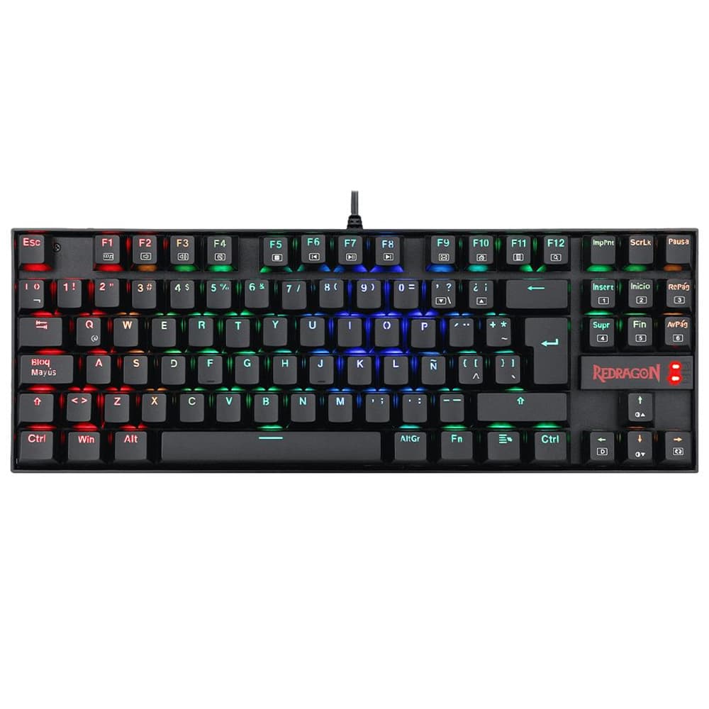 Redragon Teclado Gamer Redragon Kumara K552RGB-1 RGB Switch Blue USB - Preto