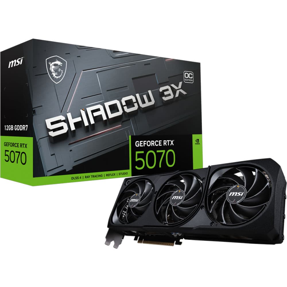 Msi Placa Video Msi Geforce Rtx Shadow 3X Oc GDDR7 12GB