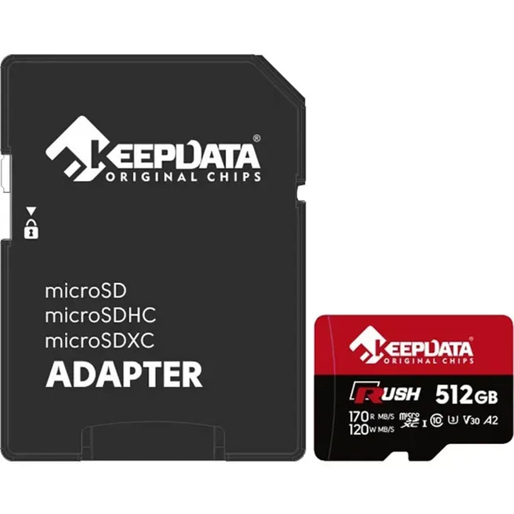 Acessório · Kingston Micro Sd Keepdata Rush KDMSDCV3A2 512GB