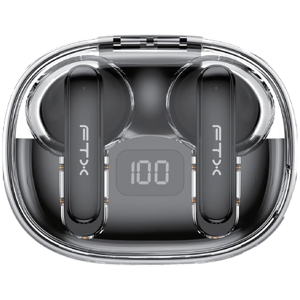 Ftx Auricular Ftx E80 Bk Mic Enc Touch IPX6 Preto