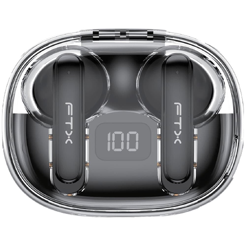 Ftx Auricular Ftx E80 Bk Mic Enc Touch IPX6 Preto