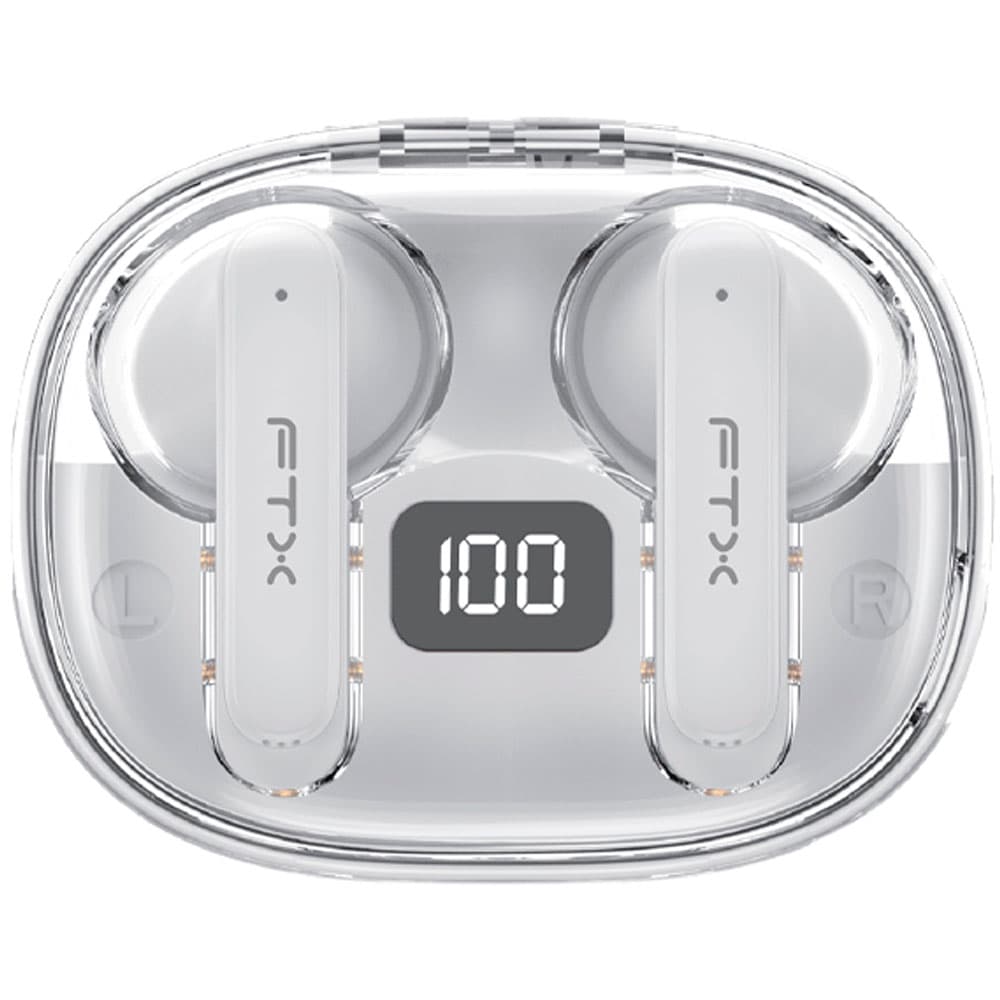 Ftx Auricular Ftx E80 Wh Mic Enc Touch Branco