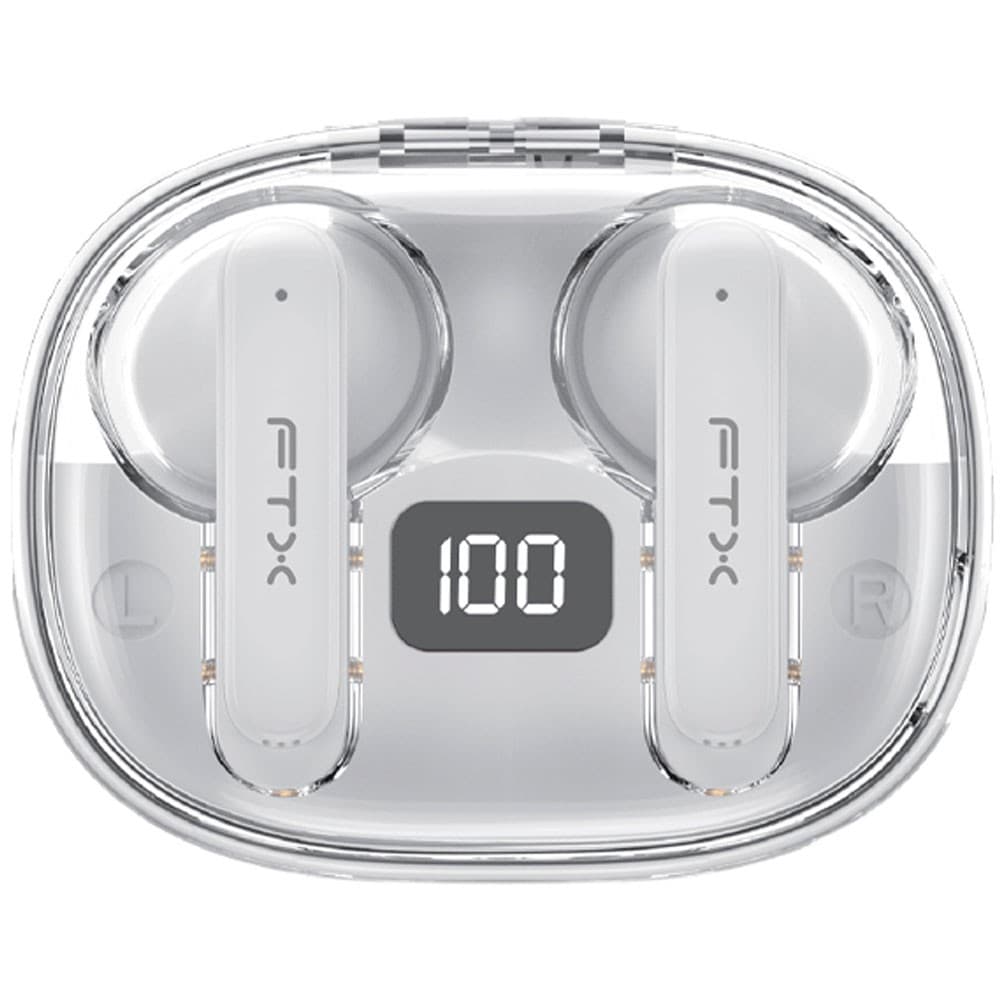 Ftx Auricular Ftx E80 Wh Mic Enc Touch Branco