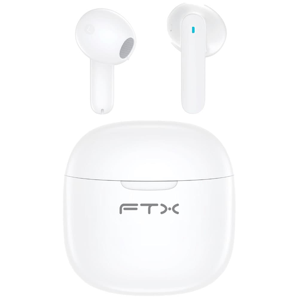 Ftx Auricular Ftx E68 Wh Mic Enc Touch IPX6 Branco