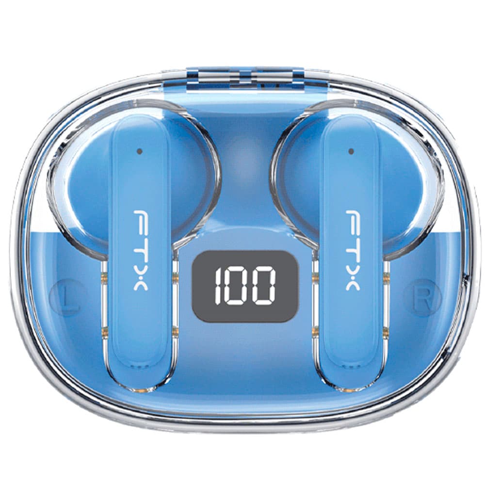 Ftx Auricular Ftx E80 Bl Mic Enc Touch Azul