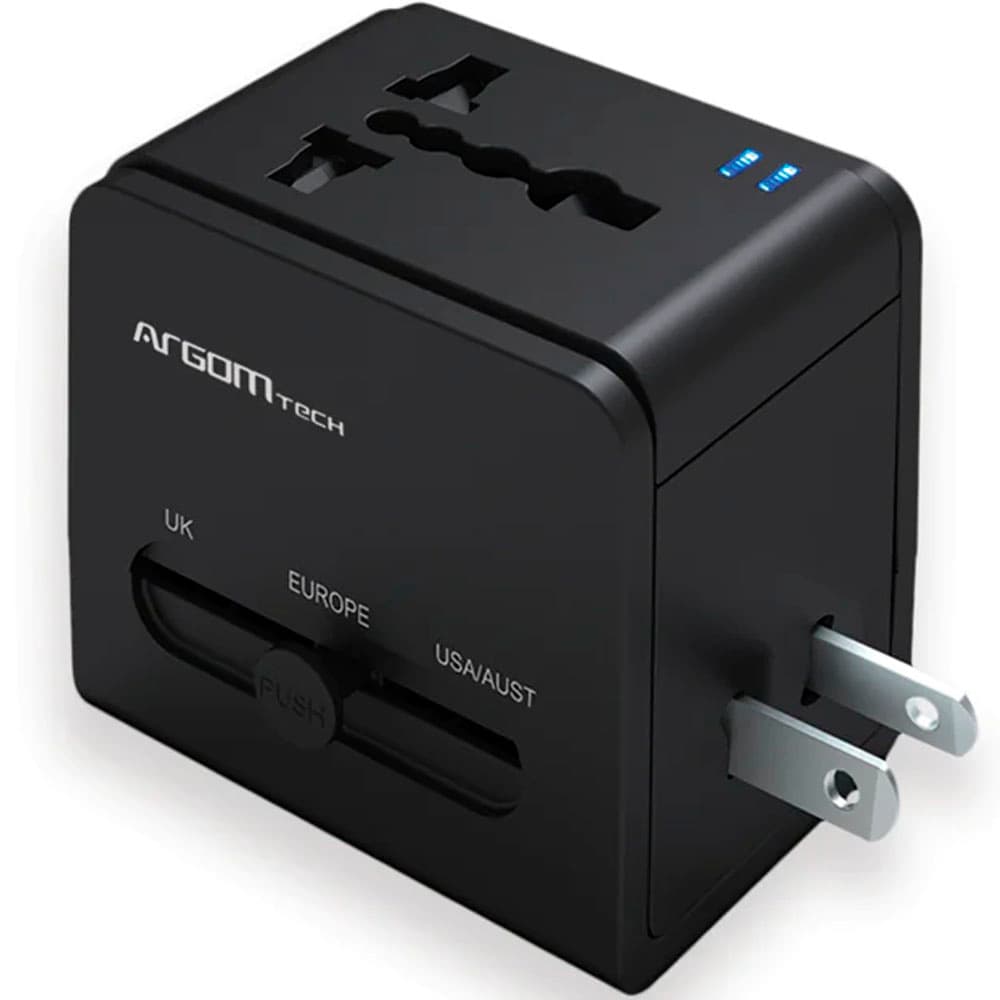 Argom Adaptador Argom Universal All In One Arg Cb 0298BK A00680 Preto