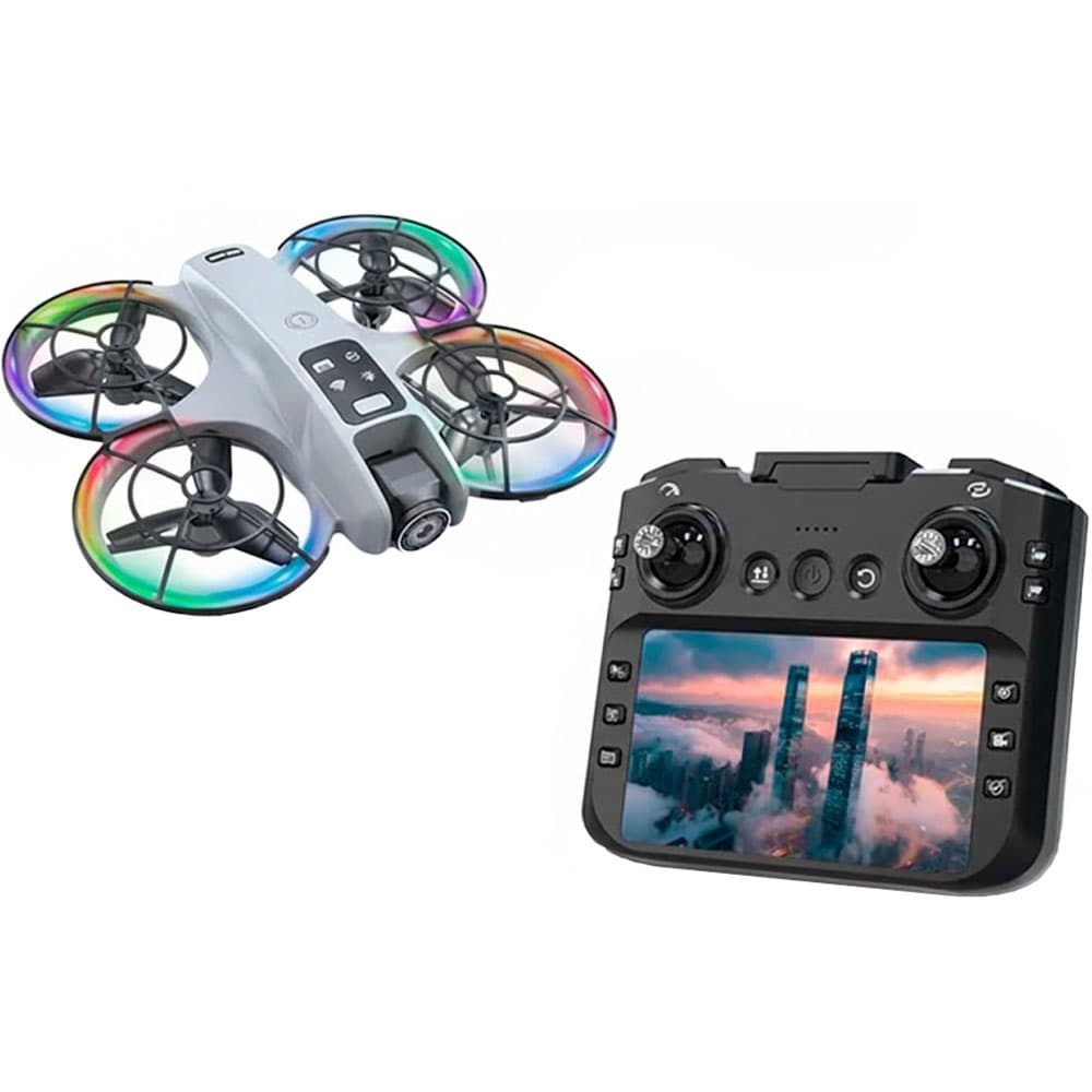 Hetzer-eirl Hetzer Eirl Drone Hetzer K200 Max Control Bateria Cinza