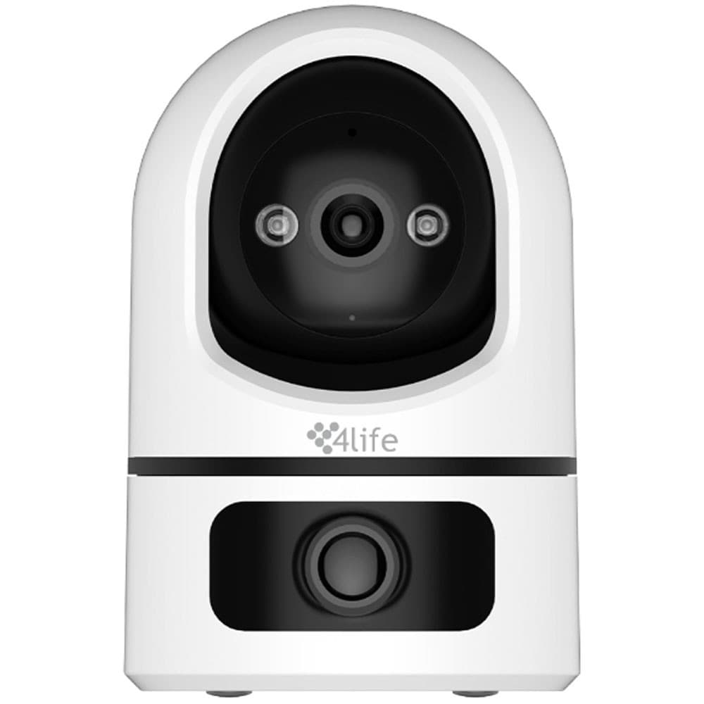 Camara Ip 4LIFE FLU25X Wi Fi 360O Trakduo Dualband Blanco
