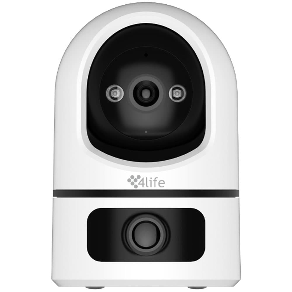 Camara Ip 4LIFE FLU25X Wi Fi 360O Trakduo Dualband Blanco