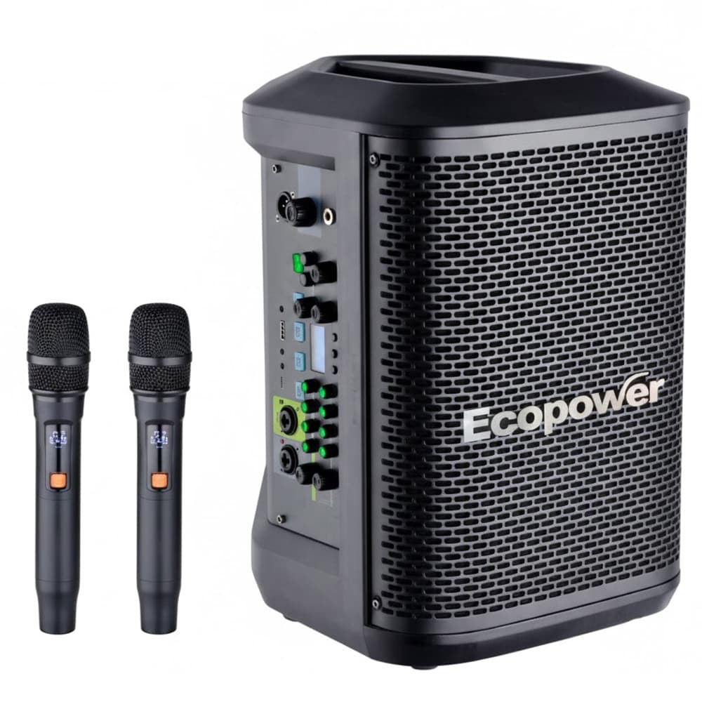 Ecopower Speaker Ecopower Ep Active 120W Bt 2XMICROFONO