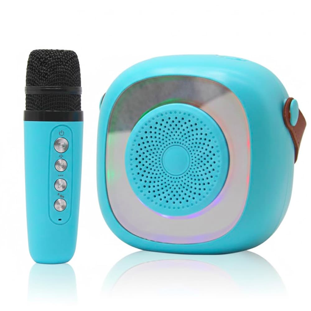 Ecopower Speaker Ecopower Ep Usb Aux Sd Microfono Azul
