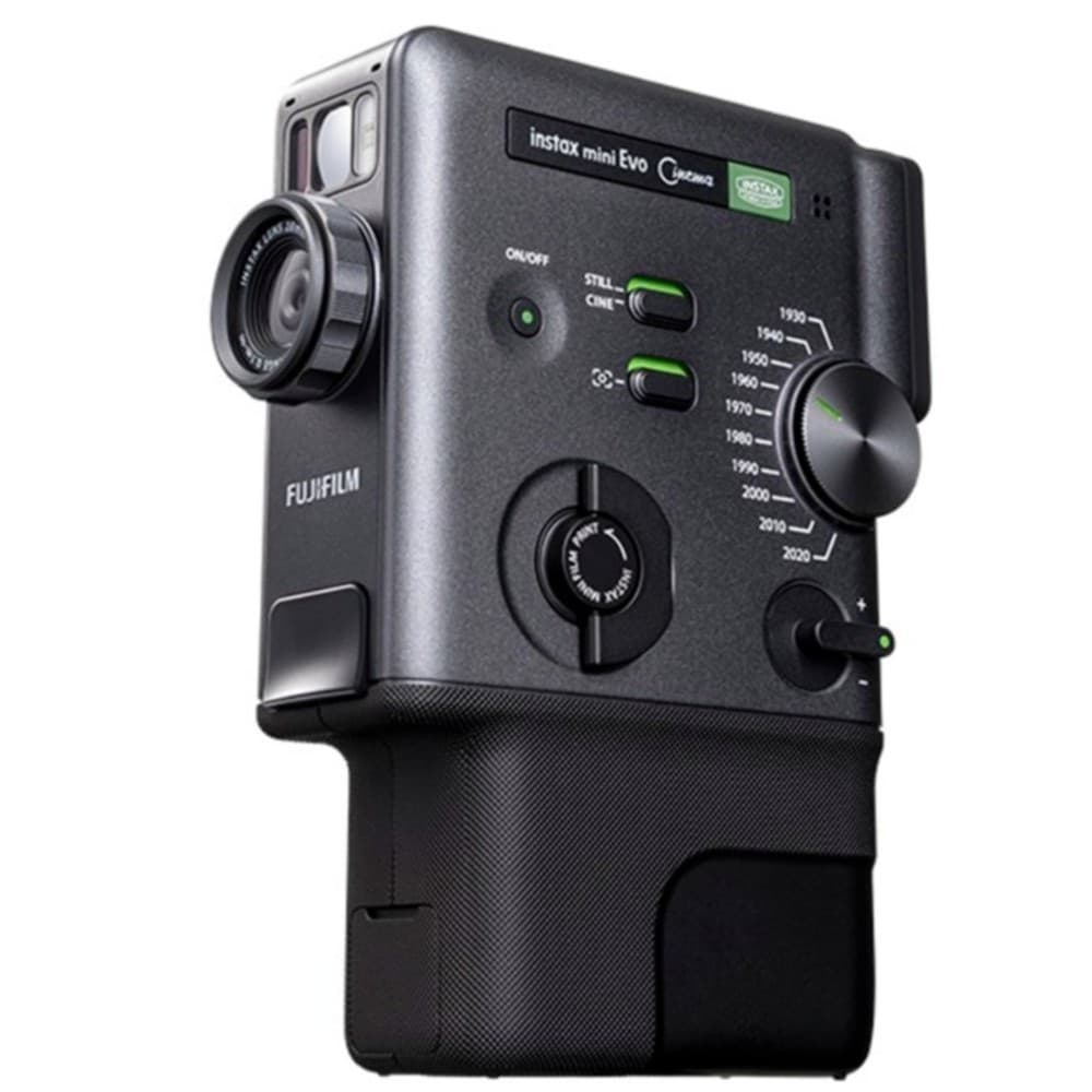 Camara Fujifilm Fuji Instax Mini Evo Cinema Hybrid Instant Balck