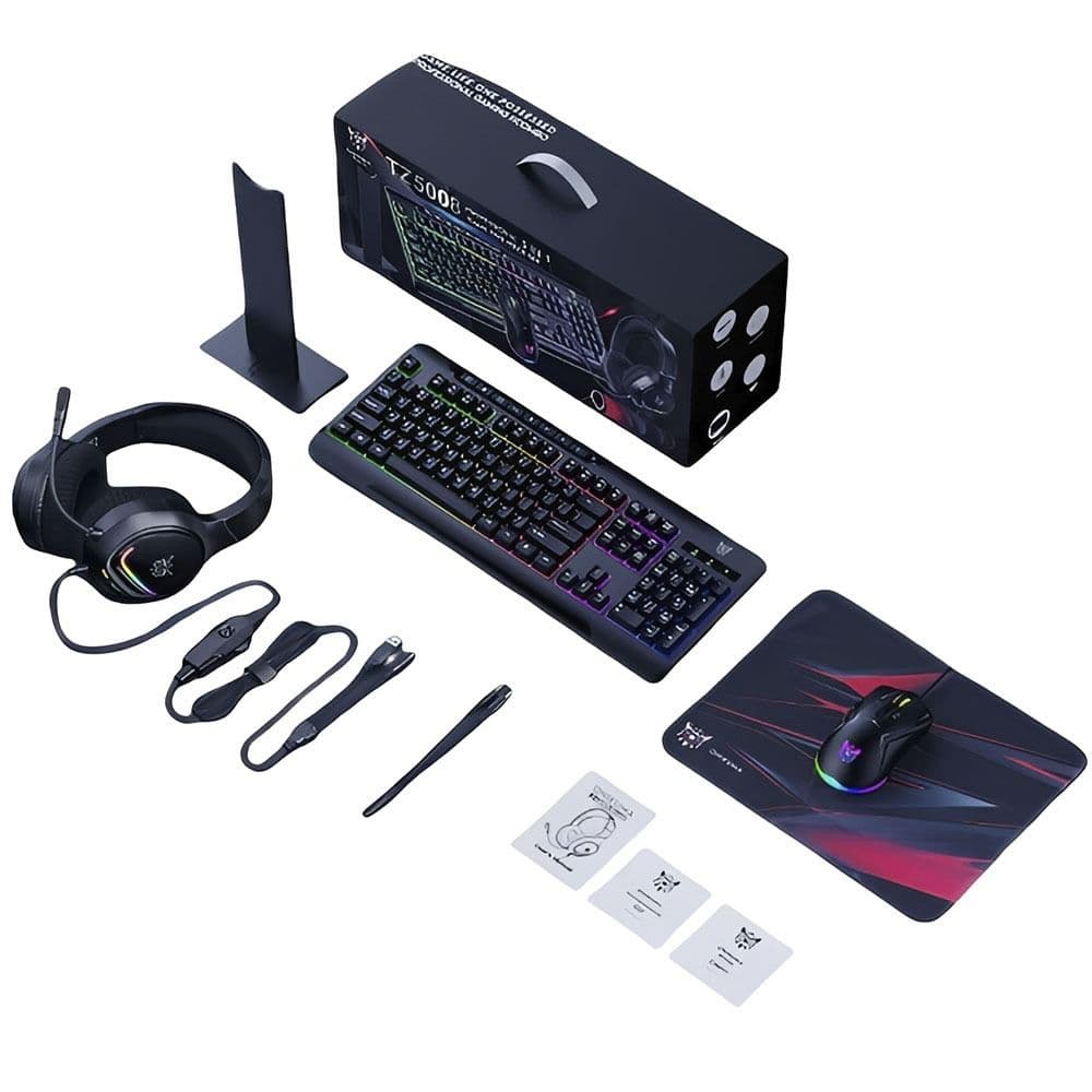 Onikuma-gaming Onikuma TZ5008 5EN1 Auricular Mousepad Stand Rgb