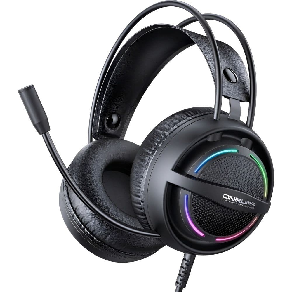 Onikuma-gaming Auricular Onikuma X88 Mic Rgb Preto