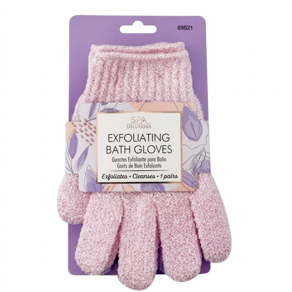 Cala Guante Exfoliante Bano Pink Lavander