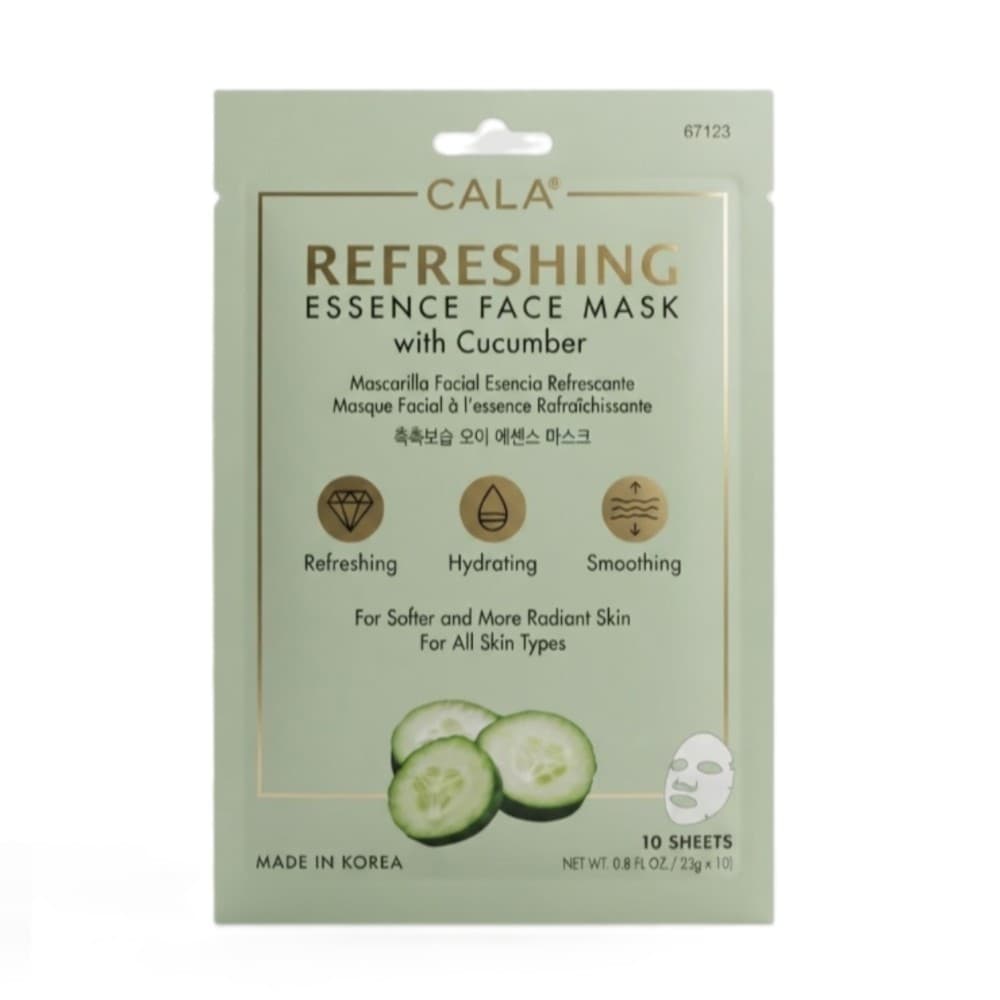 Cala Yiwu Moda Perfumeria Mascarilla Refreshing Face Cucumber ESSENCE