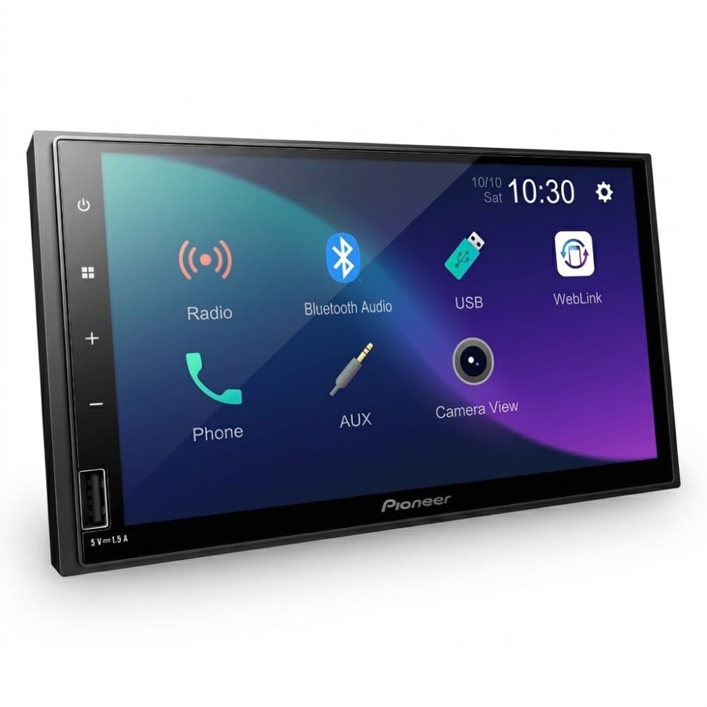 Pioneer Toca Dvd Pioneer Dmh A375BT Usb And Iph