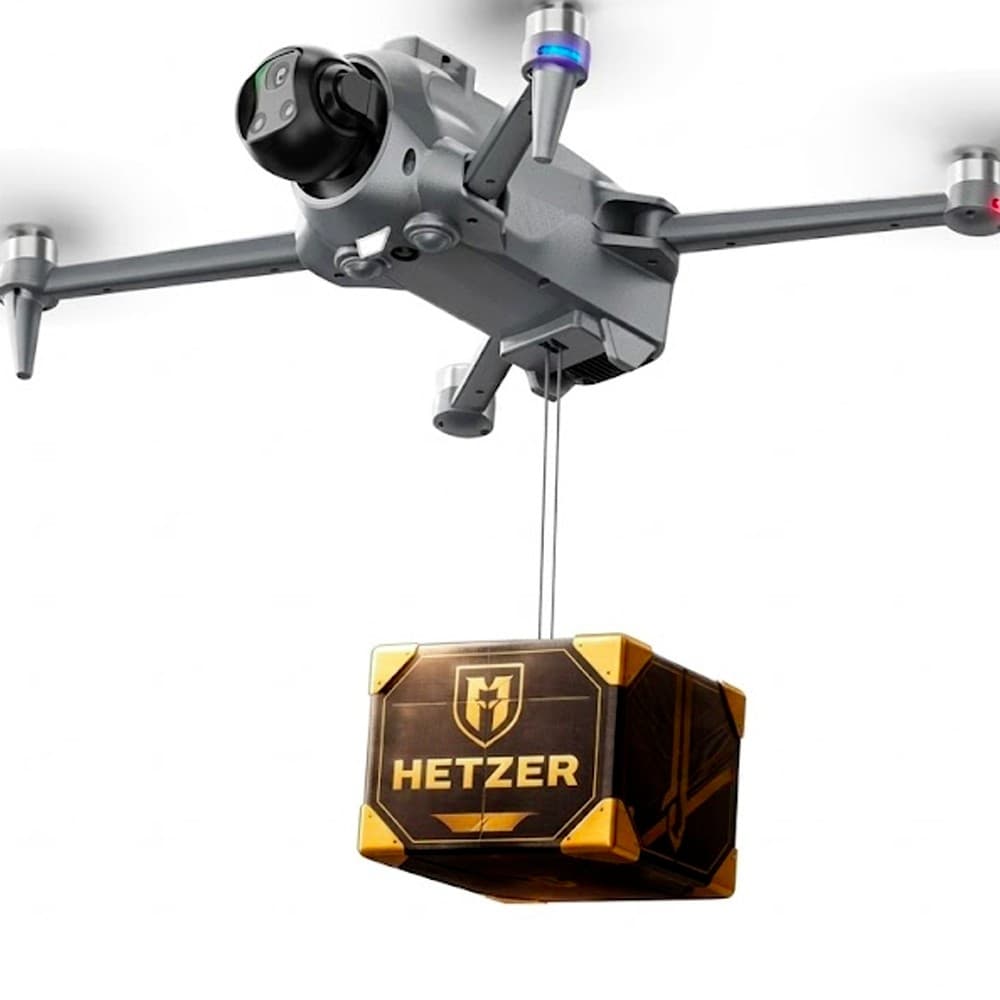 Hetzer-eirl Hetzer Eirl Drone Hetzer AE20 Max Control 150M 2BATERIA Prata
