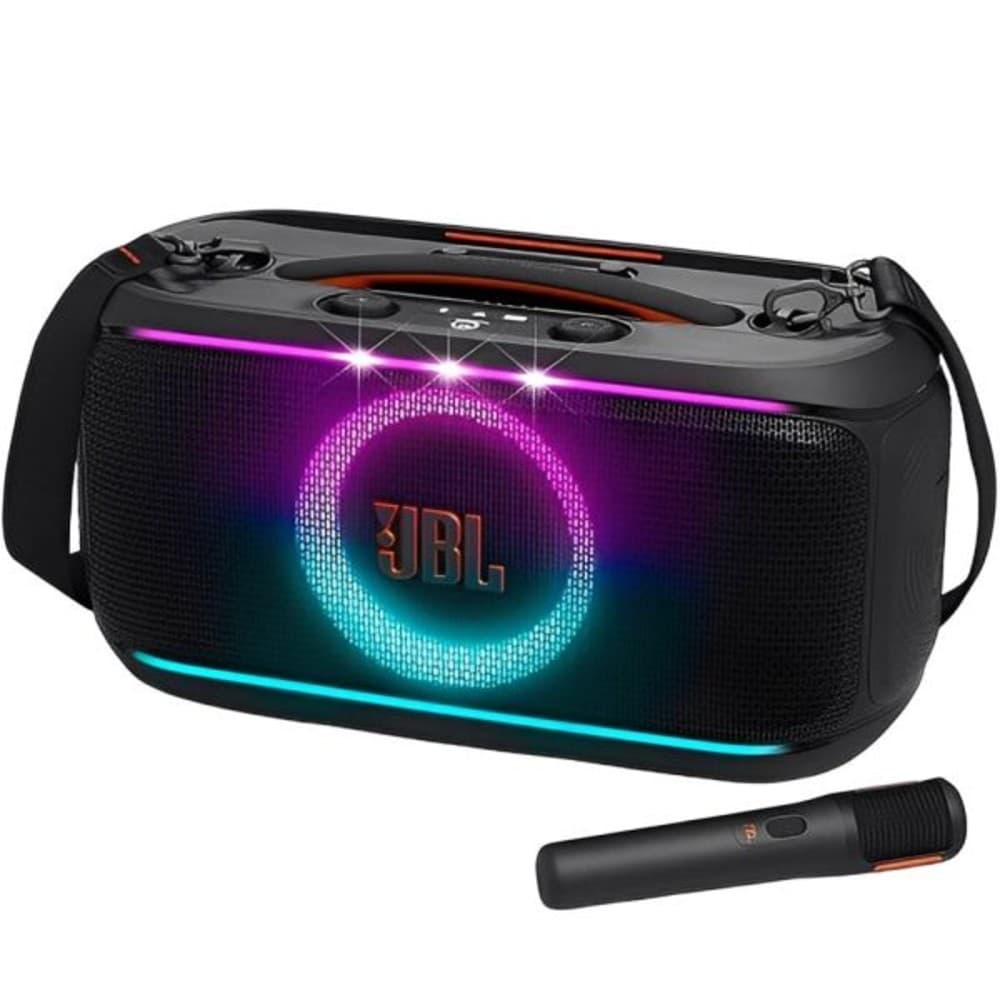 Jbl Speaker Party On Go Plus Micrfono Bivolt Preto