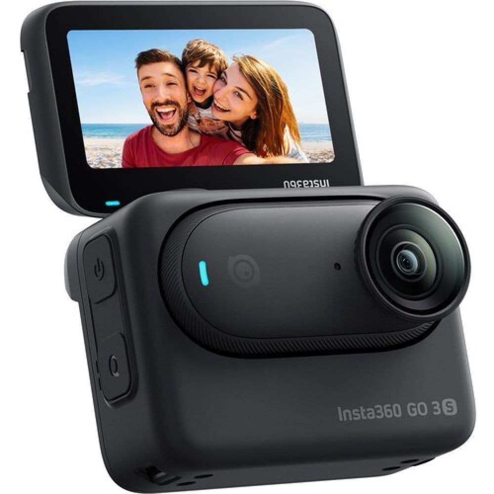 Camara INSTA360 Go 3S G03S124 Cinsaata Mot Helmet Midinight Black