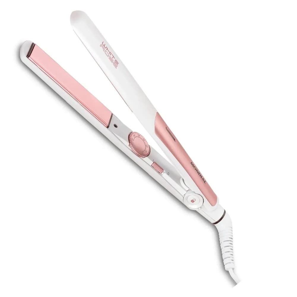 Mondial Alisador Mondial Rose Bivolt Branco