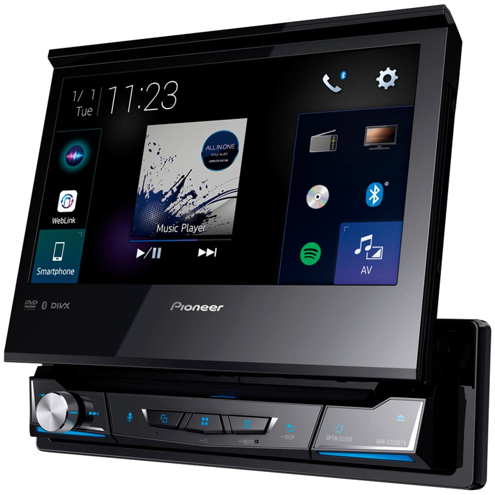 Pioneer Reproductor Dvd Automotriz Pioneer Avh Z7250TV Usb Tv Isdb Preto