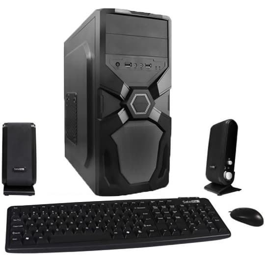 Satellite Gabinete Satellite Barebone K731 Speaker Espanol Preto