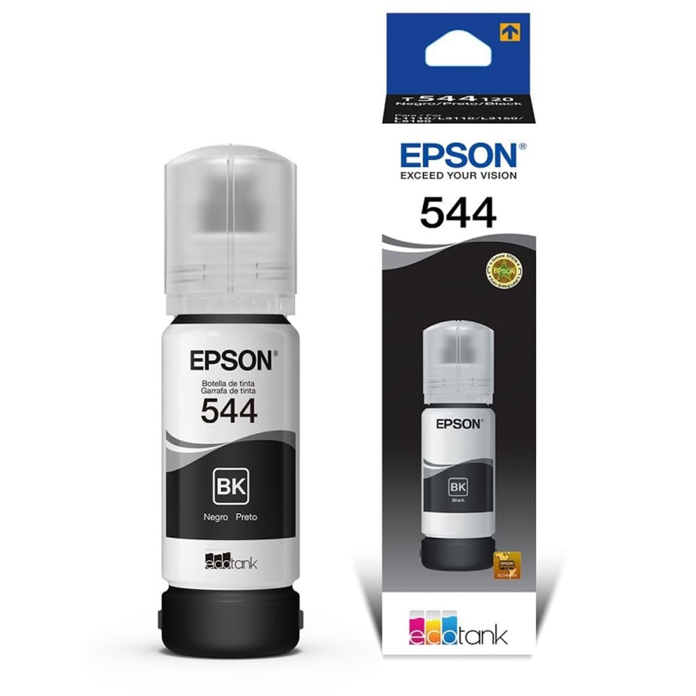 Acessório · Epson Tinta Impressoras Epson T544120 Ml Preto